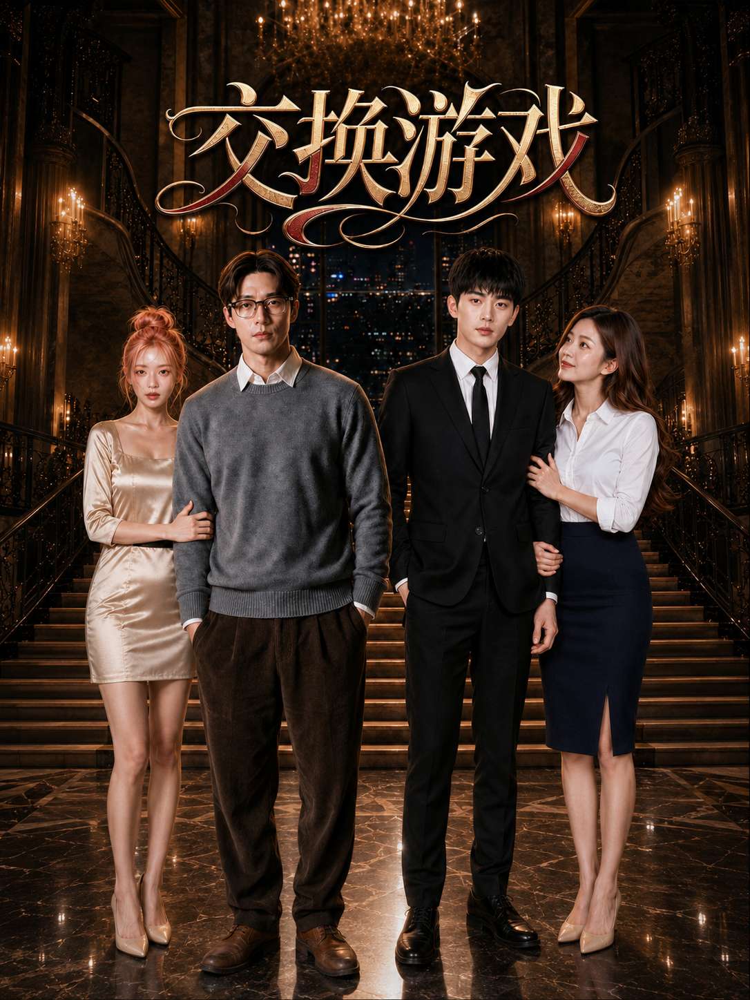 成人短剧：交换游戏